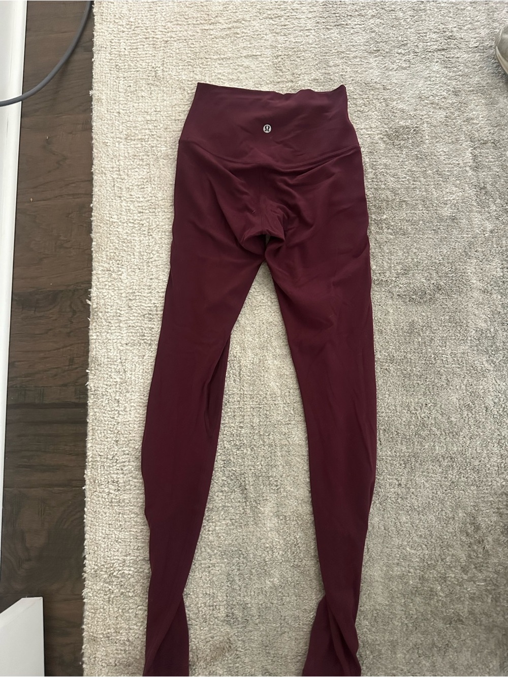 lululemon athletica High-Waisted Leggings in Deep Burgundy